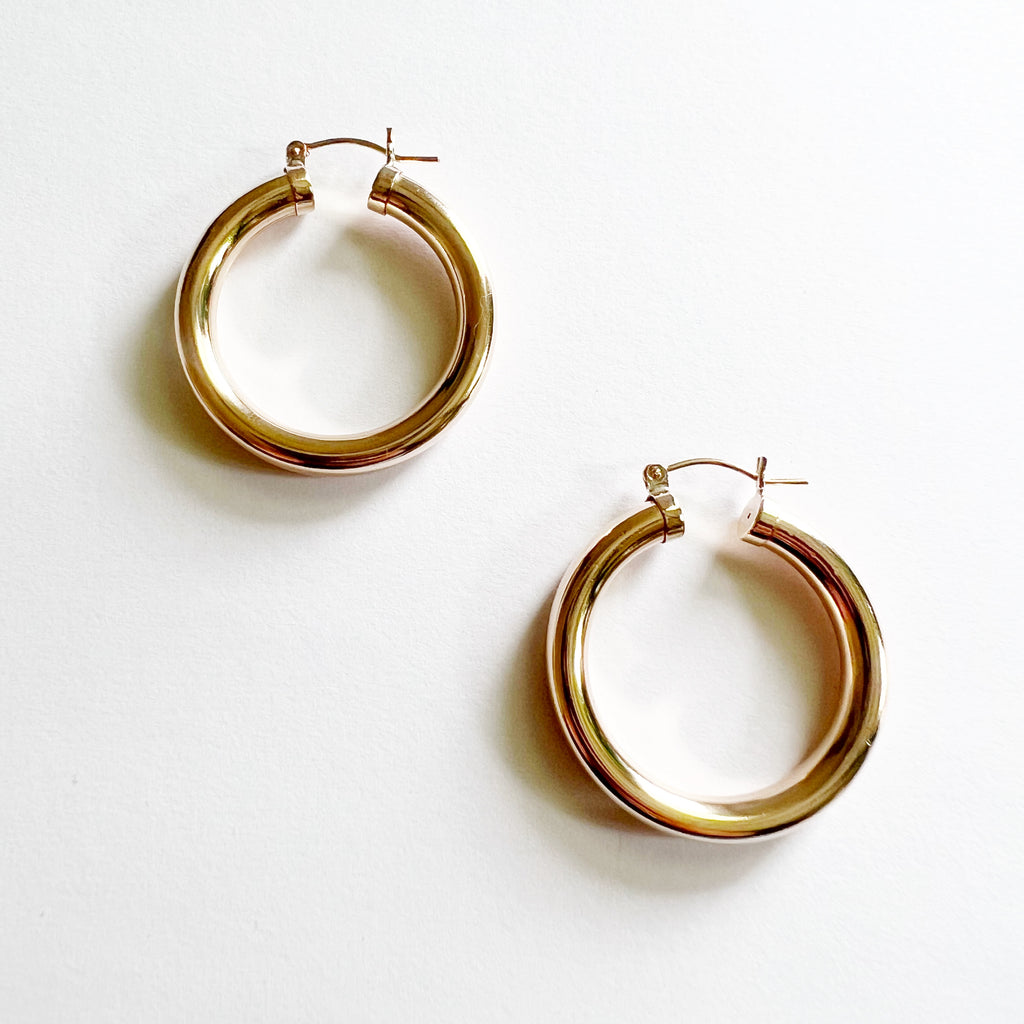 Extra Chunky Hoops - Choose Your Metal