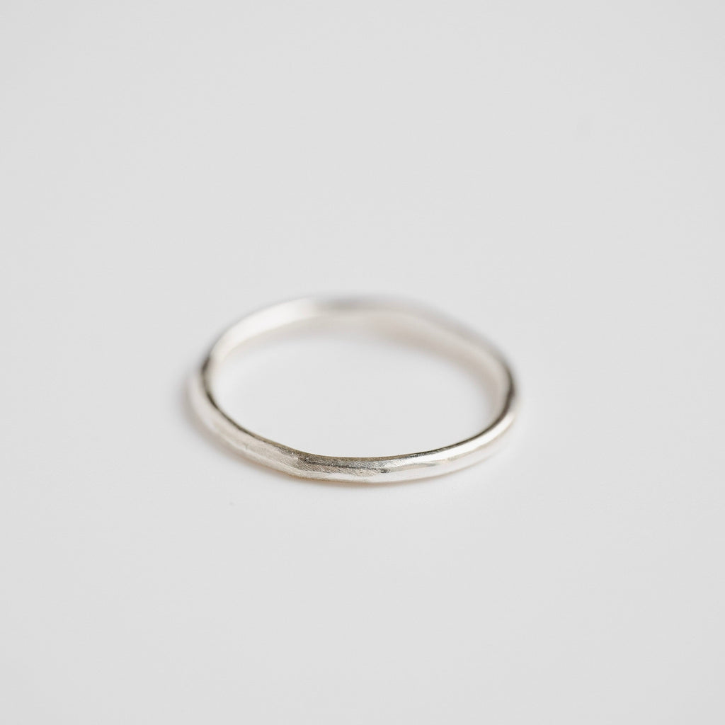 Hammered Stacking Ring - Choose Your Metal