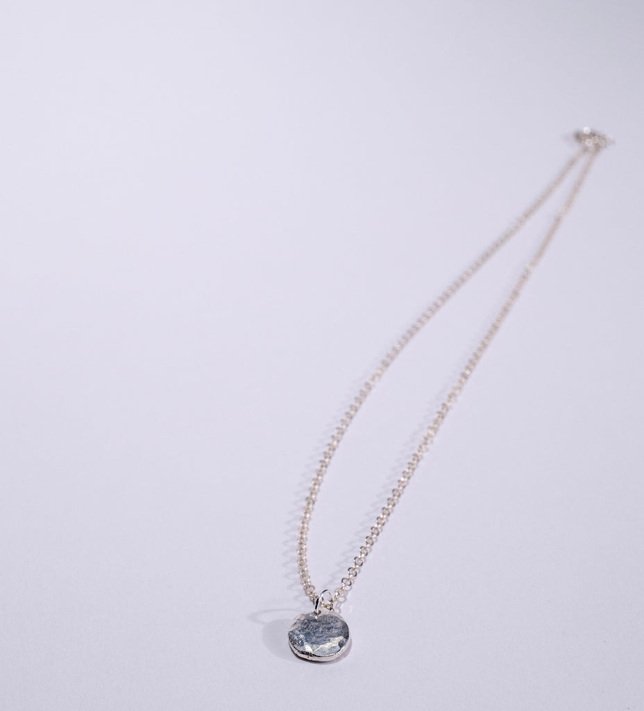 Recycled Pebble Necklace - Choose Your Metal